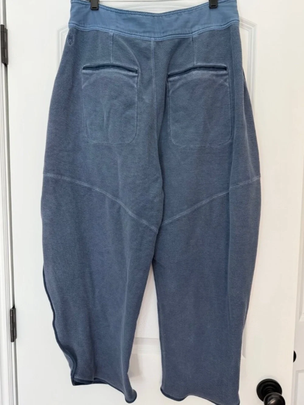 FREE PEOPLE FP Movement Timko Pants Supernova Slate Blue SZ: L - Picture 3 of 5